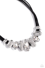 Load image into Gallery viewer, Sliding Splendor Black Necklace