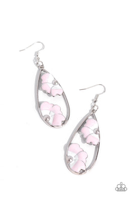 Airily Abloom Pink Earrings