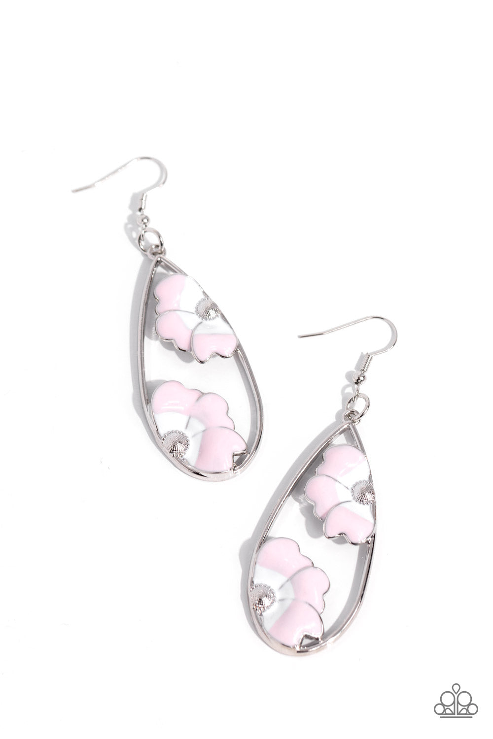 Airily Abloom Pink Earrings