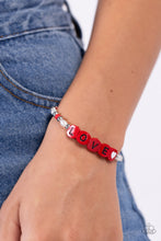 Load image into Gallery viewer, Love Language Red Bracelet