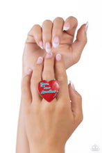 Load image into Gallery viewer, As I Have Loved You Red Ring