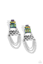 Load image into Gallery viewer, Dangling Art Deco Multi Earrings