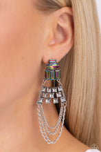 Load image into Gallery viewer, Dangling Art Deco Multi Earrings