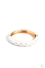 Load image into Gallery viewer, Delightful Diversion White Hinged Bracelet