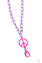 Load image into Gallery viewer, Tranquil Unity Purple Lanyard