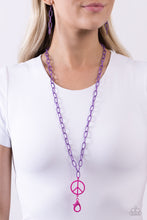 Load image into Gallery viewer, Tranquil Unity Purple Lanyard