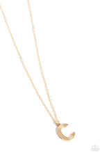 Load image into Gallery viewer, Leave Your Initials Gold Necklace - C
