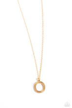 Load image into Gallery viewer, Leave Your Initials Gold Necklace - O