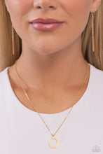 Load image into Gallery viewer, Leave Your Initials Gold Necklace - O