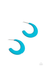 Load image into Gallery viewer, Fun-Loving Feature Blue Earrings