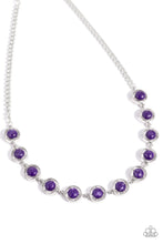 Load image into Gallery viewer, Going Global Purple Necklace