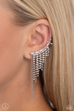 Load image into Gallery viewer, Tapered Tease White Ear Crawlers