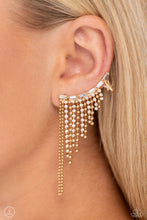 Load image into Gallery viewer, Tapered Tease Gold Ear Crawlers