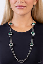 Load image into Gallery viewer, Pocketful of Sunshine Green Necklace
