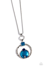 Load image into Gallery viewer, Tastefully Transparent Blue Necklace