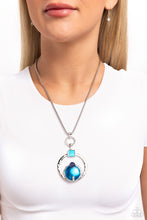Load image into Gallery viewer, Tastefully Transparent Blue Necklace