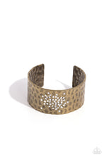 Load image into Gallery viewer, Speckled Sparkle Brass Cuff