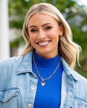 Load image into Gallery viewer, Your Number One Follower Gold Necklace