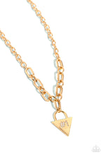 Load image into Gallery viewer, Your Number One Follower Gold Necklace