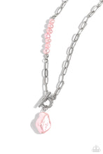 Load image into Gallery viewer, Courting Cosmopolitan Pink Necklace