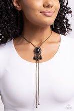 Load image into Gallery viewer, Seize the Serenity Brass Necklace