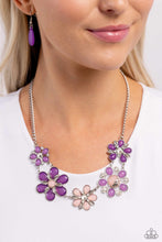 Load image into Gallery viewer, Dragonfly Decadence Purple Necklace