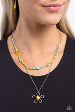 Load image into Gallery viewer, Traditionally Trendy Yellow Necklace