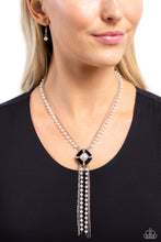 Load image into Gallery viewer, I Pinky SQUARE Black Necklace