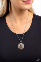 Load image into Gallery viewer, Keep Moving Forward Silver Necklace