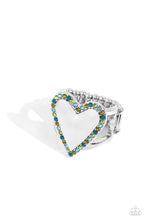 Load image into Gallery viewer, Smitten Shimmer Green Ring