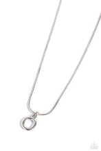 Load image into Gallery viewer, Seize the Initial Silver Necklace - O