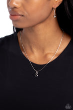 Load image into Gallery viewer, Seize the Initial Silver Necklace- S