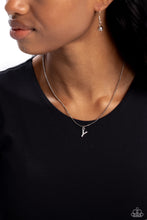 Load image into Gallery viewer, Seize the Initial Silver Necklace - Y