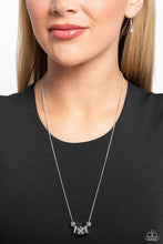 Load image into Gallery viewer, Rolling the Dice White Necklace