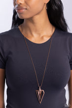 Load image into Gallery viewer, Trifecta Tyrant Copper Necklace