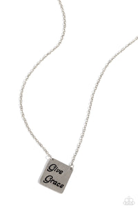 Give Grace Silver Necklace