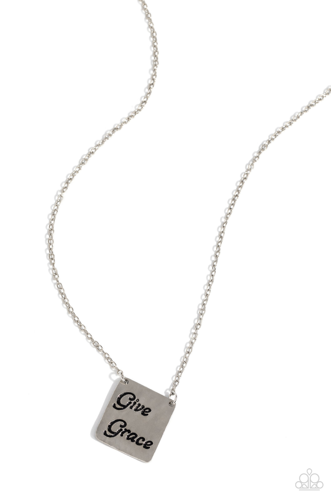 Give Grace Silver Necklace