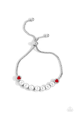 I Can’t Believe It! White Bracelet