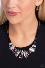 Load image into Gallery viewer, Sliding Splendor Pink Necklace