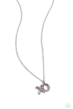 Load image into Gallery viewer, XO Showcase Pink Necklace