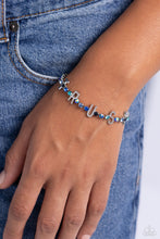 Load image into Gallery viewer, I Will Trust In You Blue Bracelet