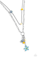 Load image into Gallery viewer, Seize the Swirls Blue Necklace
