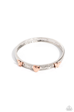 Faith, Trust, and Pixie Dust Silver Bangle