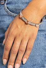 Load image into Gallery viewer, Faith, Trust, and Pixie Dust Silver Bangle