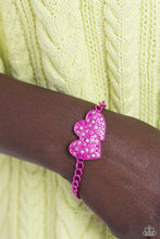 Load image into Gallery viewer, Lovestruck Lineup Pink Bracelet