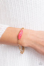 Load image into Gallery viewer, Whimsically Wrapped Pink Bracelet