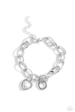 Load image into Gallery viewer, Guess Now Its INITIAL White Bracelet - O