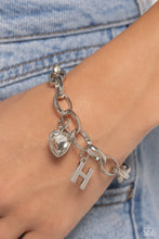 Load image into Gallery viewer, Guess Now Its INITIAL White Bracelet - H