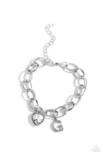 Load image into Gallery viewer, Guess Now Its INITIAL White Bracelet - G