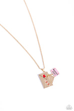 Load image into Gallery viewer, Love Coupon Gold Necklace